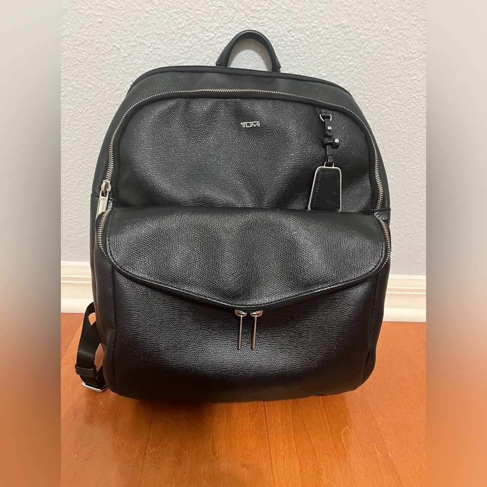 Black Tumi Sinclair Harlow Backpack